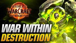 The War Within Beta Destruction Warlock Deep Dive! Hero Talents, Builds and Combat