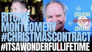 Ritchie Montgomery #ChristmasContract interview #ItsAWonderfulLifetime Christmas Kickoff #LifeTimeTV