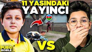 11 YAŞINDAKİ AZERBAYCANLI YAYINCIYLA VS ATTIM!! - PUBG MOBİLE