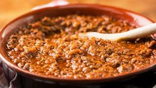 RAGÙ ALLA BOLOGNESE - La ricetta di un Bolognese