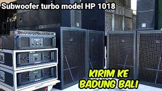 TURBO BALAP || Model HP1018 isi WISDOM 18LF1200