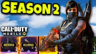 SEASON 2 BATTLE PASS MAXED OUT in COD MOBILE