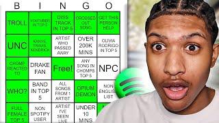 Spotify BINGO, but i used WRAPPED