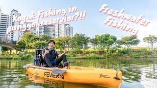 Freshwater Kayak Fishing In Singapore?!! | Freshwater Luring | Singapore Fishing