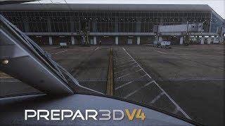 [P3Dv4] Ultra Realism CRJ-900 Landing at Boston Logan Intl