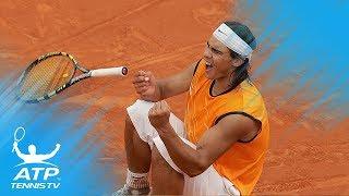 Richard Gasquet vs Rafa Nadal: Monte-Carlo 2005 Semi-Final Best Shots and Highlights