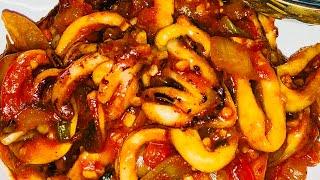 KOREAN SPICY STIR-FRY OCTOPUS “NAKJI BOKKEUM”