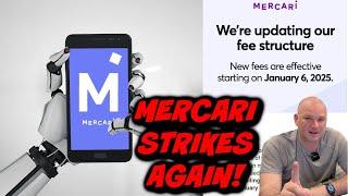 MERCARI STRIKES AGAIN!!  New Fees (Sellers & Buyers)