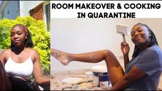 FUN ROOM MAKEOVER AND FANCY COOKING IN QUARANTINE