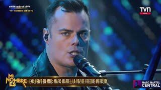 Marc Martel singing QUEEN on "MI NOMBRE ES" TV Show in Chile (19.02.2025)