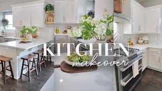 KITCHEN MAKEOVER || SUMMER DECORATING WITH ME || AFFORDABLE HOME DESIGN IDEAS