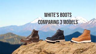 COMPARING 3 White’s Boots Models!!! (The Farmer Rancher, Springdale, and Chore Boots)