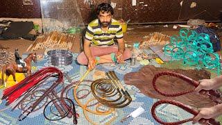 Top Handmade Manufacturing process of HorseWhips Mass production