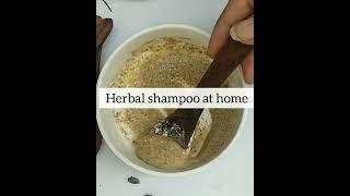 #shorts Homemade herbal shampoo|besan for hairwash #viralshorts #beautycare  #shortvideo #beautytips