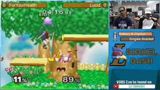 Birkel Bash 45 Melee Singles: Lucid (Roy/Falco) Vs. Frankie (Yoshi/DK)