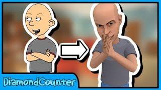 Classic Caillou Turns The GoAnimate World Into a Plotagon And Gets Grounded
