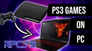 HOW TO PLAY PS3 GAMES ON PC - RPCS3 FULL SETUP (CONTROLLER + GAMES)
