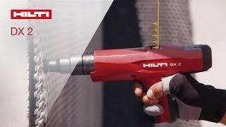 INTRODUCING the Hilti powder-actuated fastening tool DX 2