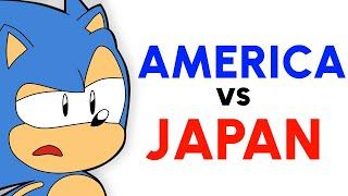 When Japan & America Made Different Sonic Sequels