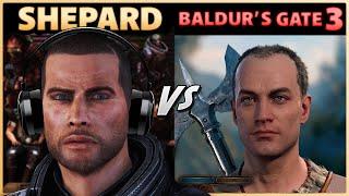 Shepard Plays Baldur's Gate 3 Honour Mode - But Probably Shouldn't