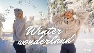 HIKE WITH ME | Winter Wonderland Alps 4k