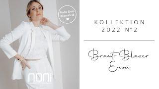 Braut Blazer in Ivory Enoa mit Fiona Pumphose I noni Brautmode
