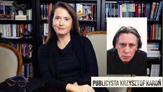 Publicysta Krzysztof Karoń - autor książki "Historia Antykultury"