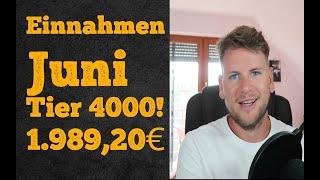 T-Shirt Business Einnahmen im Juni 2021 | Merch by Amazon, KDP, Etsy & Spreadshirt Tier 4000