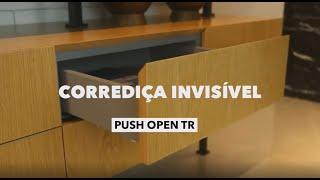 Corrediça Invisível Push Open