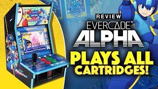 Evercade Alpha Mega Man Bartop Arcade Review!  The Truth!