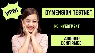 Dymension Testnet Airdrop Steps | 100% Confirmed Airdrop | AirdropZone OfficiaL