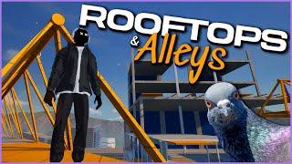 Pigeon & Parkour Simulator - Rooftops & Alleys
