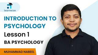 Introduction to Psychology - Lesson 1 | BA Psychology | IGNOU | Distance Education I IGNOU Malayalam