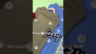 Rok Span Blossom Premium by Lizzy #Short #fashion #cardigan #onlineshop #viral #rajut