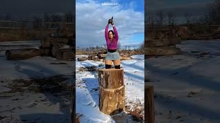 Most Powerful Axe 🪓 | SHOTGUN AXE #shorts