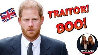 TWiN TALK: No love left in the UK for Harry The Traitor!