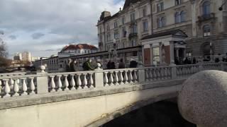 Triple Bridge Ljubljana, Slovenia