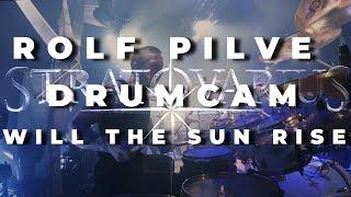 STRATOVARIUS Rolf Pilve Drumcam 'Will The Sun Rise' / Tampere 7.3.2025