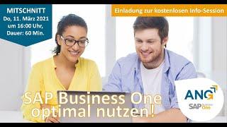 ANG zeigt SAP Business One optimal nutzen!