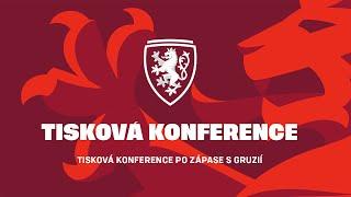 EURO 2024 I Tisková konference po zápase s Gruzií