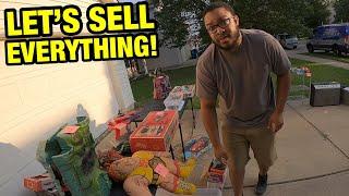 MY YARD SALE WAS CHAOS!