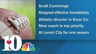 Lenoir City High School announces head football coach Scott Cummings has resigned