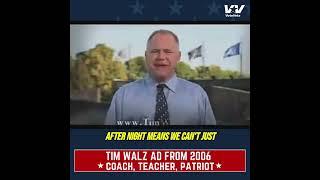 Tim Walz Ad from 2006 -- COACH, TEACHER, PATRIOT