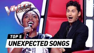 The Voice coaches SHOCKED after hearing unexpected songs