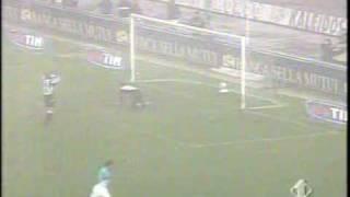 Gol di Stefano Fiore alla Juventus