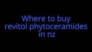 Where to buy revitol phytoceramides in nz