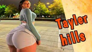 Tayler Hills - 19 All Natural Curvy Thick Model Public Figure Content Creator