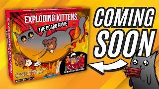 Brace yourselves, the Exploding Kittens BOARD GAME is coming