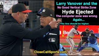 E140 - Brandon Hyde Ejected Arguing Larry Vanover Strike Zone That Computer Graphic Was Wrong About