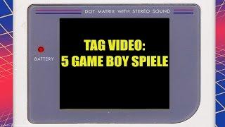 5 Game Boy Spiele Antwort Video (Tag)